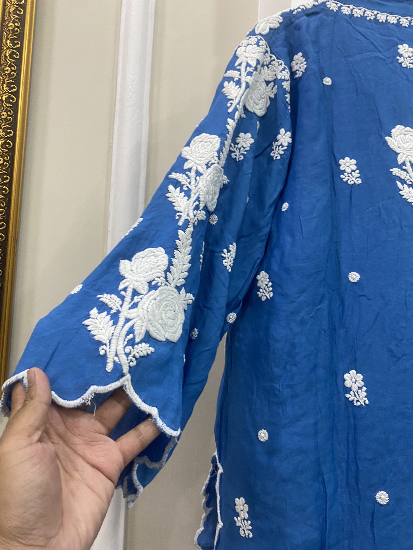 Premium chikankari kurti
