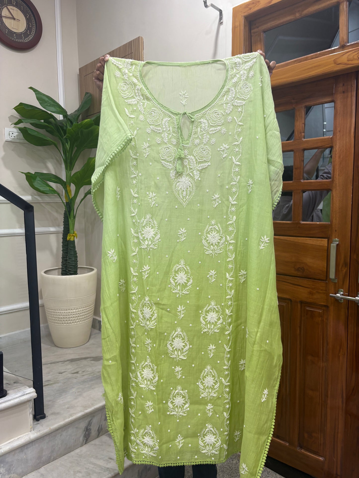Premium Kaftaan with pearl work