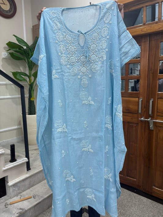 Premium Kaftaan with pearl work
