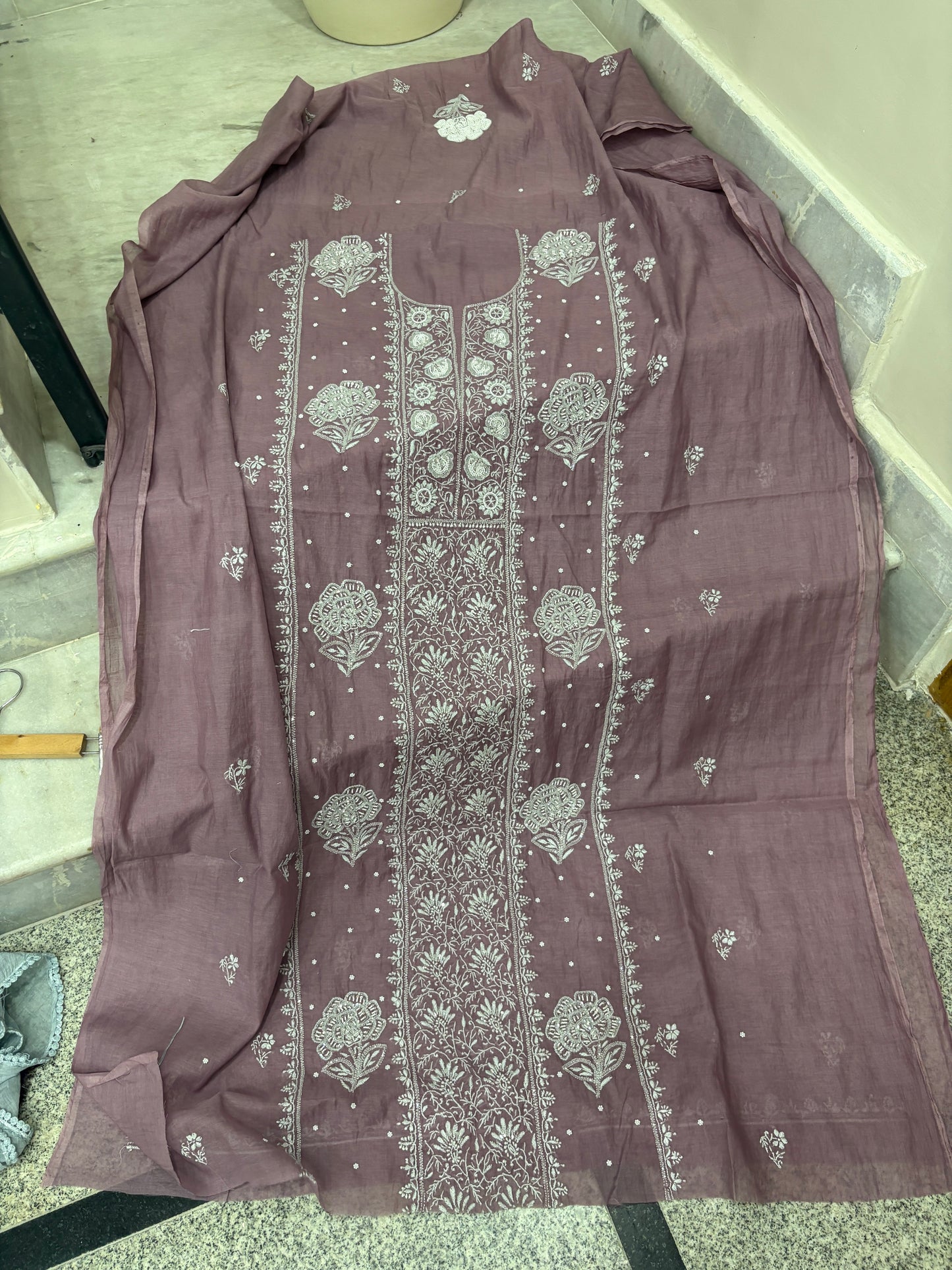Premium Heavy Chikankari with pearl work
