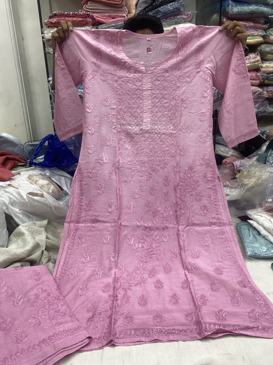 Chikankari plazo set 2 price